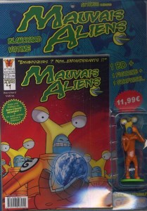 Mauvais Aliens (Pack 1 BD couv R - 1 Figurine - 1 Surprise) (cover)